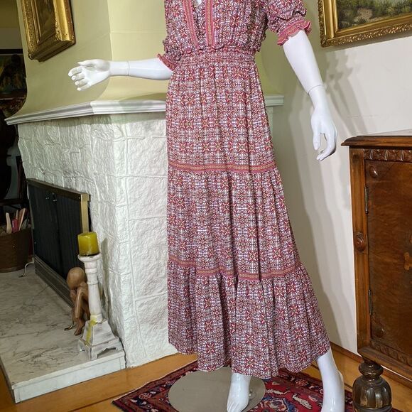 NWT Max Studio Boho Maxi Dress - Picture 4 of 11